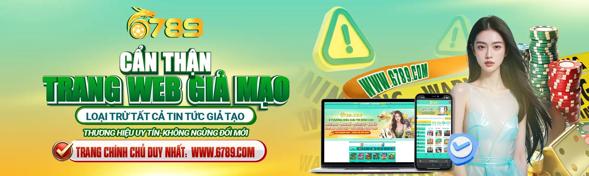 Banner dịch vụ di động và nội dung 6789